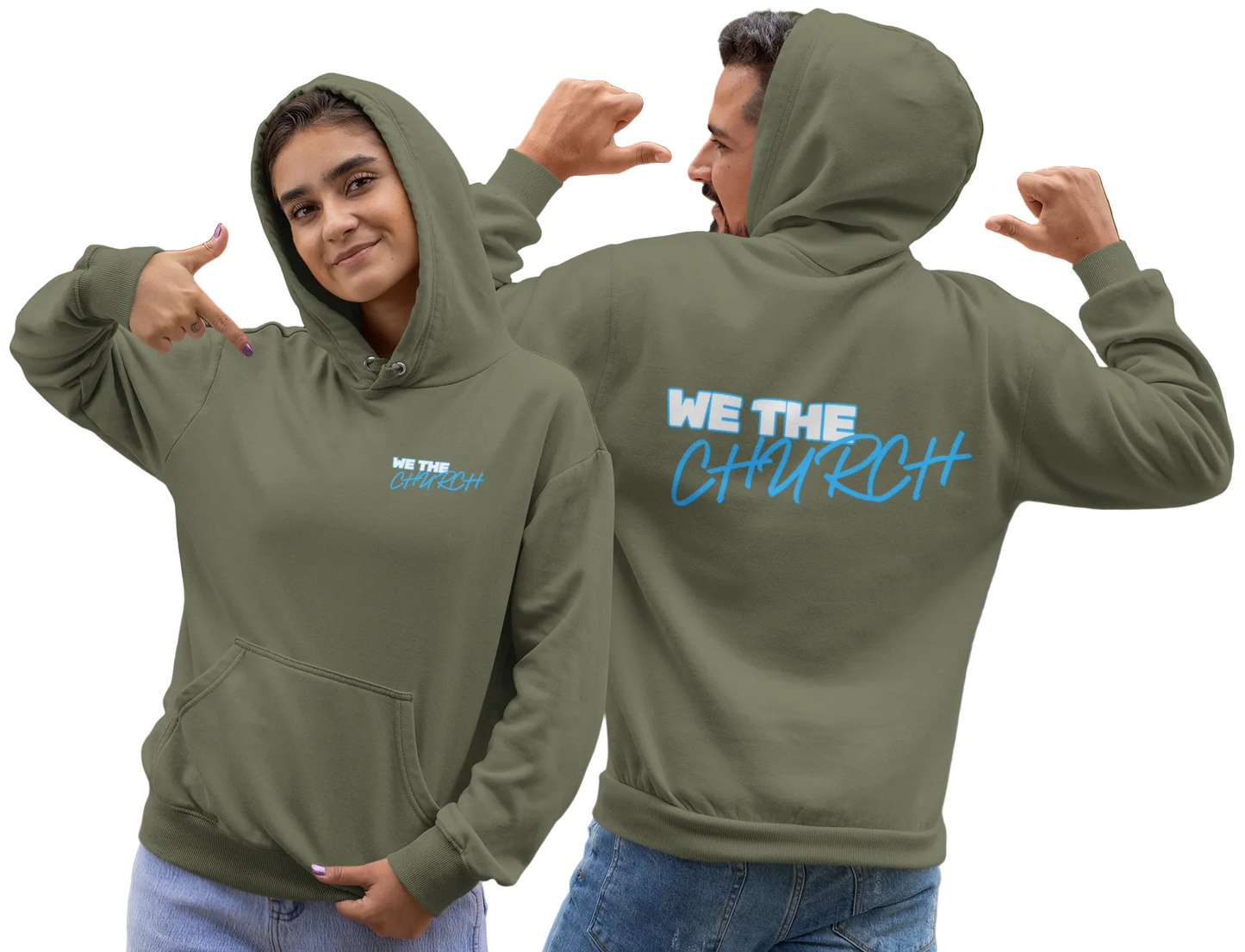 Dual Logo Official Brand Hoodie - Unisex