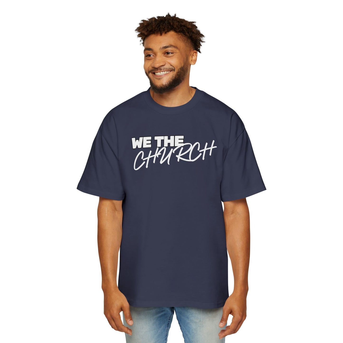 Men's Official Brand Oversized Tee (Neutrals)