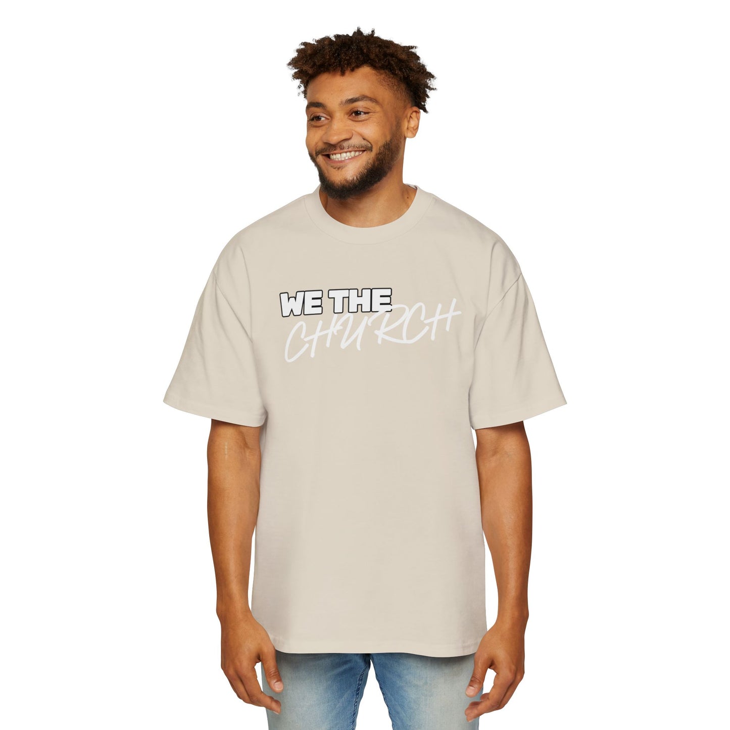 Men's Official Brand Oversized Tee (Neutrals)