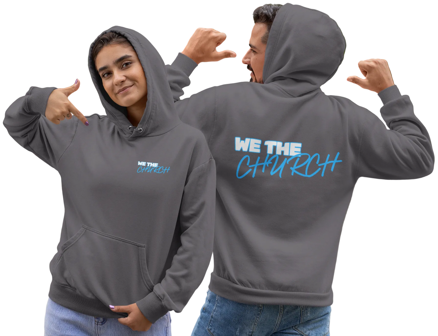 Dual Logo Official Brand Hoodie - Unisex