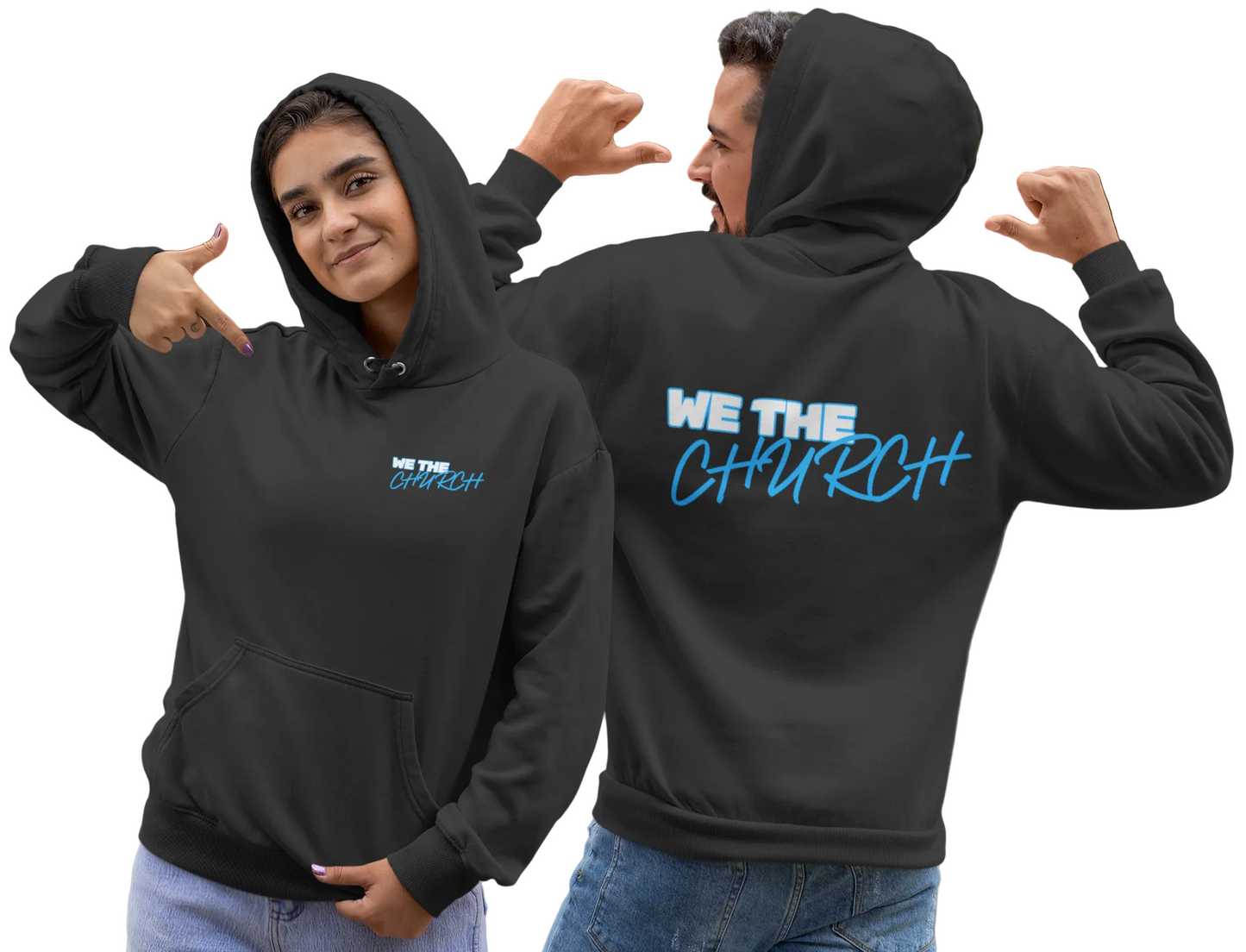 Dual Logo Official Brand Hoodie - Unisex